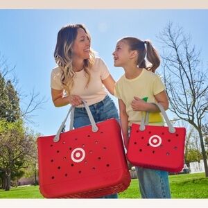 BOGG BAGS Target Red Totes Mommy & Me bundle